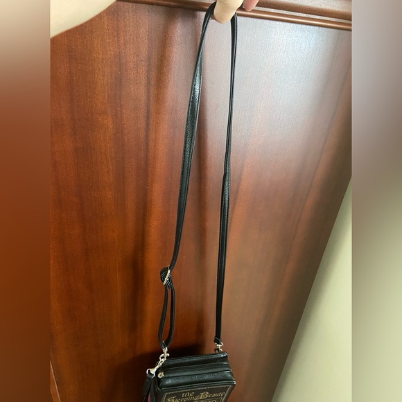 The Sleeping Beauty Vintage Book Purse Crossbody Clutch Handbag Vegan Classic - Picture 7 of 14